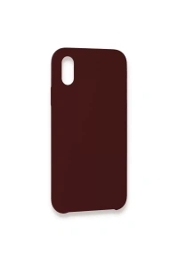 Apple iPhone XS Max Kılıf Lansman Legant Silikon - Bordo