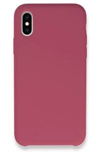 Apple iPhone XS Max Kılıf Lansman Legant Silikon - Fuşya