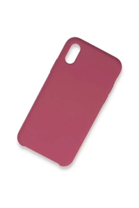 Apple iPhone XS Max Kılıf Lansman Legant Silikon - Fuşya