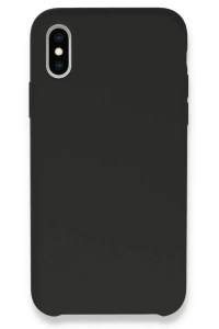 Apple iPhone XS Max Kılıf Lansman Legant Silikon - Siyah