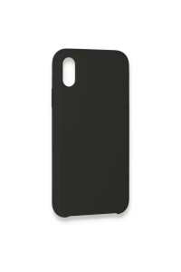 Apple iPhone XS Max Kılıf Lansman Legant Silikon - Siyah