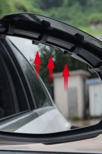 Araba Ayna Yağmur Koruyucu Siper Karbon Desenli