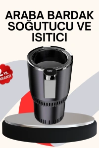 Araba Bardaklığı Isıtma Soğutma Ayarlı Çakmak Girişli Akıllı Model