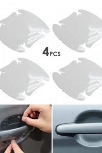 Araba Kapı Kolu Koruyucu Film (4lü Set)