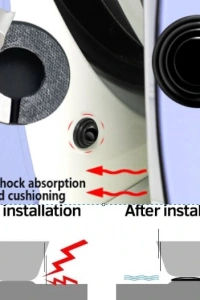 Araba Kapısı Darbe Emici Pad Seti