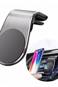 Araba Klimasına Takılan Mandallı Mıknatıslı Telefon Tutucu