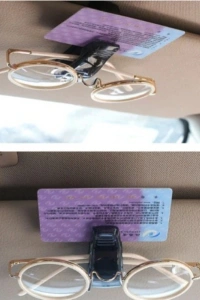 Araba Klips Gözlük Tutacağı