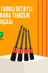 Araba Temizliği İçin 5 Parça Fırça Takımı