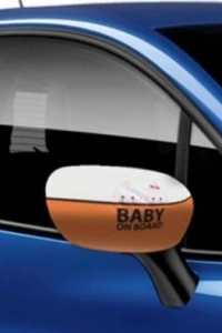 Araç Ayna Kılıfı 2 Adet - Baby On Board