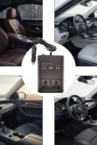 Araç Çakmak Girişli Güç İnvertörü 150W