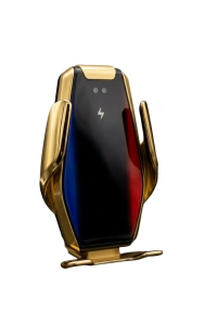 Araç Havalandırma Telefon Tutucu Kablosuz Şarj Destekli Akıllı Sensörlü