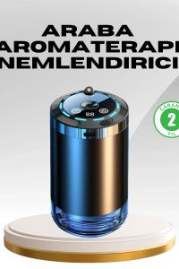 Araç İçi Difüzör Nemlendirici ve Aromaterapi Özellikli