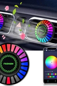 Araç İçi Koku Hazneli RGB Sese Duyarlı LED Işık