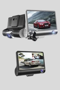 Araç Kamerası 3’lü Full HD DVR 1080P Gece Görüşlü ve G-Sensörlü