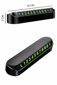 Araç Park Numaratörü Tüm Araçlara Uyumlu Araba Numaralık