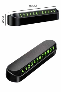 Araç Park Numaratörü Tüm Araçlara Uyumlu Araba Numaralık