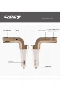 Araç USB Bluetooth Transmitter