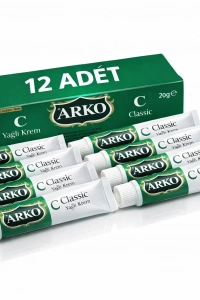 Arko Yağlı Krem Klasik Bakım Kremi 12 ADET