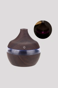 Aromaterapi Uyumlu 300 ml LED Işıklı Oda Kokusu Difüzörü