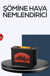 Aromaterapi Uyumlu Ultrasonik Oda Nemlendirici Ayarlanabilir Sis Çıkışlı