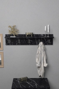 Askılık Duvar Elbise Askılığı Portmanto 80 Cm Bendir Düz