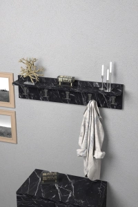 Askılık Duvar Elbise Askılığı Portmanto 80 Cm Bendir Düz