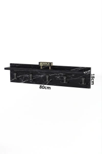 Askılık Duvar Elbise Askılığı Portmanto 80 Cm Bendir Düz