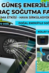 Auto Cool Güneş Enerjisiyle Çalışan Araç İçi Soğutucu