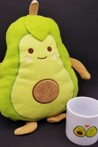 Avokado Yastık ve Kupa Seti