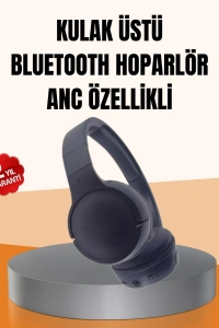 Ayarlanabilir Baş Bantlı Kablosuz Kulak Üstü Kulaklık