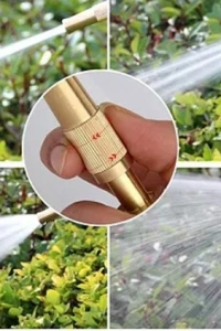 AYARLANABILIR BASINÇLI HORTUM BAŞLIĞI GOLD