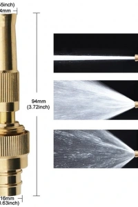 AYARLANABILIR BASINÇLI HORTUM BAŞLIĞI GOLD