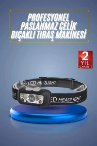 Ayarlanabilir Kafa Lambası Type-C Şarjlı Kompakt Kamp Lambası