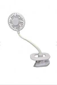 Ayarlanabilir Kıskaçlı Masa Üstü Mini Vantilatör