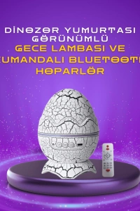 Ayarlanabilir Parlaklık ve Sis Efektli Atmosfer Lambası