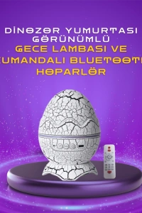 Ayarlanabilir Parlaklık ve Sis Efektli Atmosfer Lambası