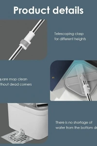 Ayarlanabilir Temizlik Paspası Seti