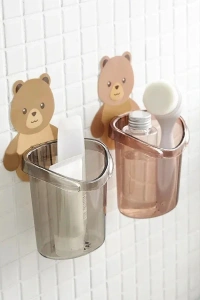 Ayı Figürlü Plastik Organizer