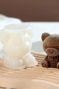 Ayı Şekilli Silikon Buz Kalıbı