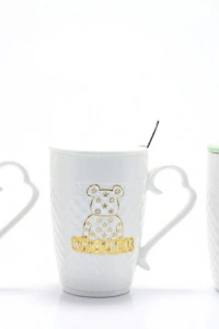 Ayıcık Tasarımlı Porselen Kupa Bardak