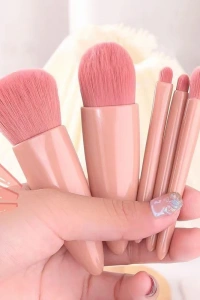 Aynalı Makyaj Fırçası Seti