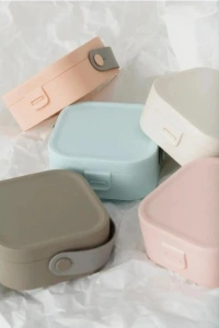 Aynalı Makyaj Kutusu Çanta Boy