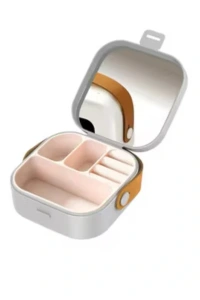 Aynalı Makyaj Kutusu Çanta Boy