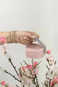 Aynalı Makyaj Kutusu Çanta Boy