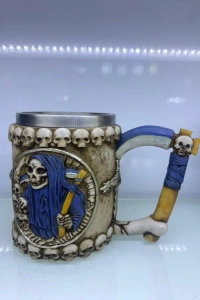 Azrail Çelik Kupa Bardak Kod 220027