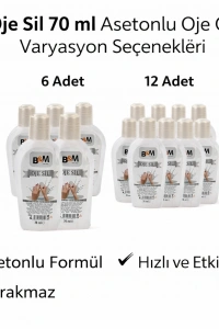 B&M Oje Sil 70 ml Asetonlu Oje Çıkarıcı Güçlü Formül 1 ADET