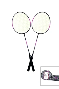 BADMİNTON RAKET SETİ ÇANTALI 2 PARÇA