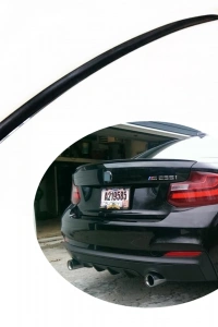 Bagaj Çıtası Universal Spoiler Parlak Siyah 115cm