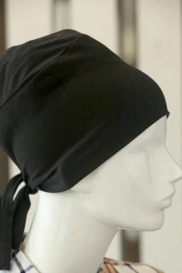 Bağlamalı Tesettür Bone - Bağlamalı Bandana