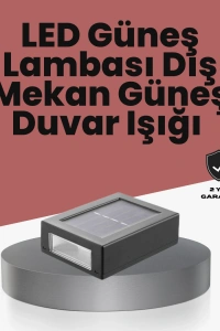 Bahçe ve Balkon İçin Güneş Enerjili Lamba